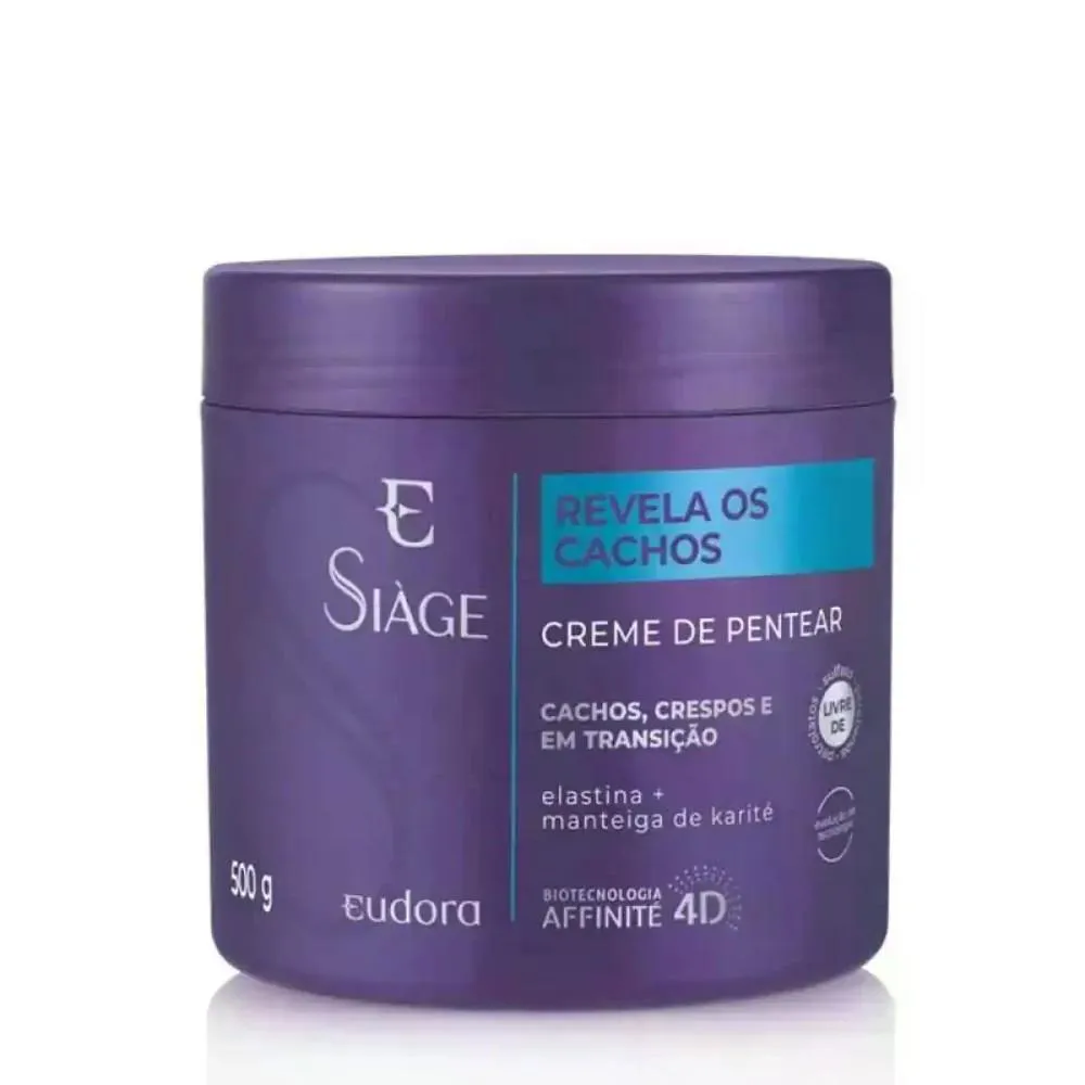 CREME DE PENTEAR REVELA OS CACHOS SIàGE 500G