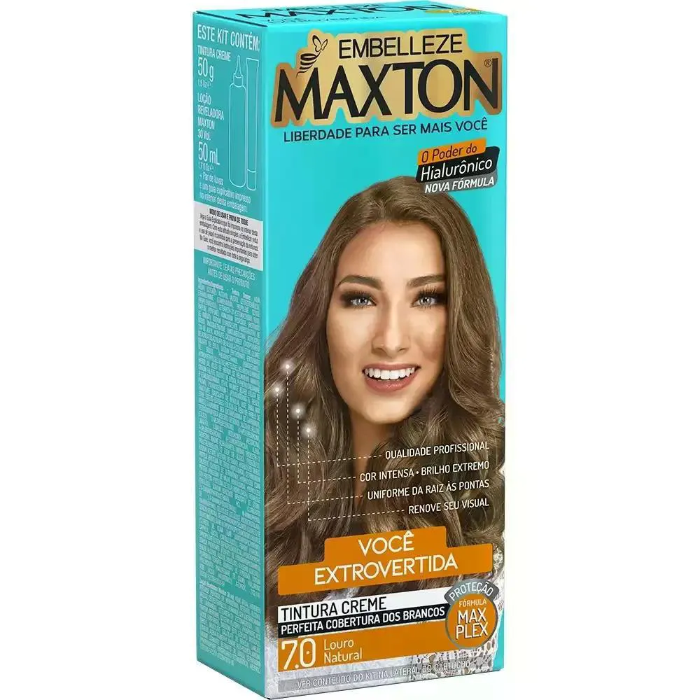 TINTURA LOIRO NATURAL EMBELLEZE 7.0