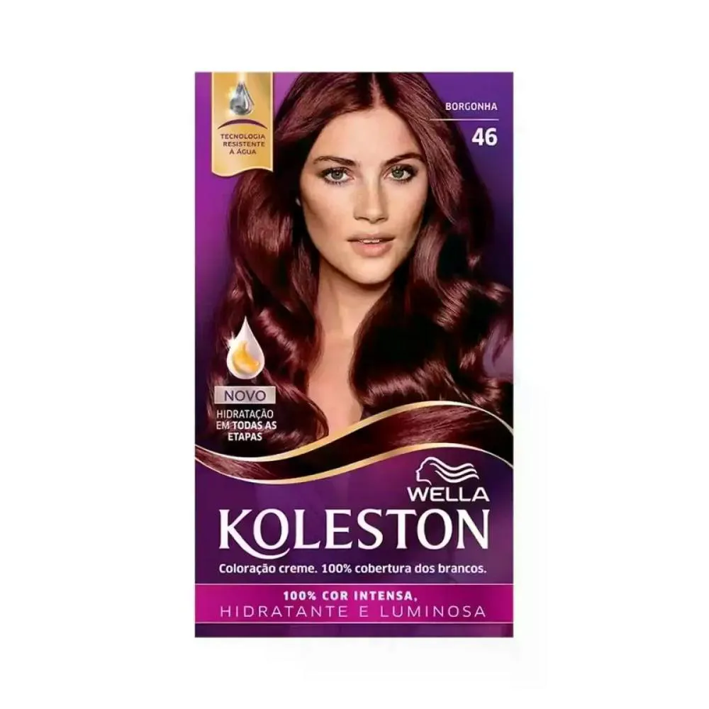 COLORAçãO BORGONHA 46 KOLESTON