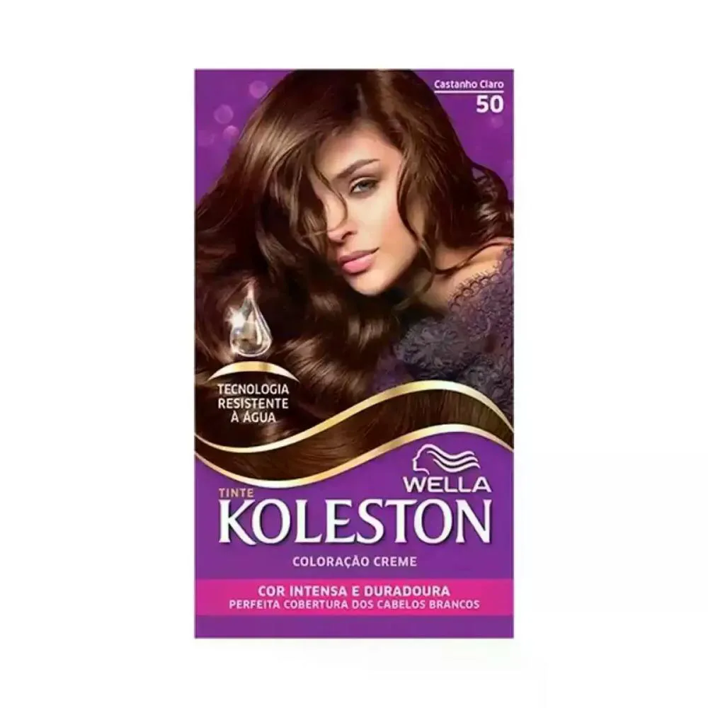 COLORAçãO CASTANHO CLARO 50 KOLESTON