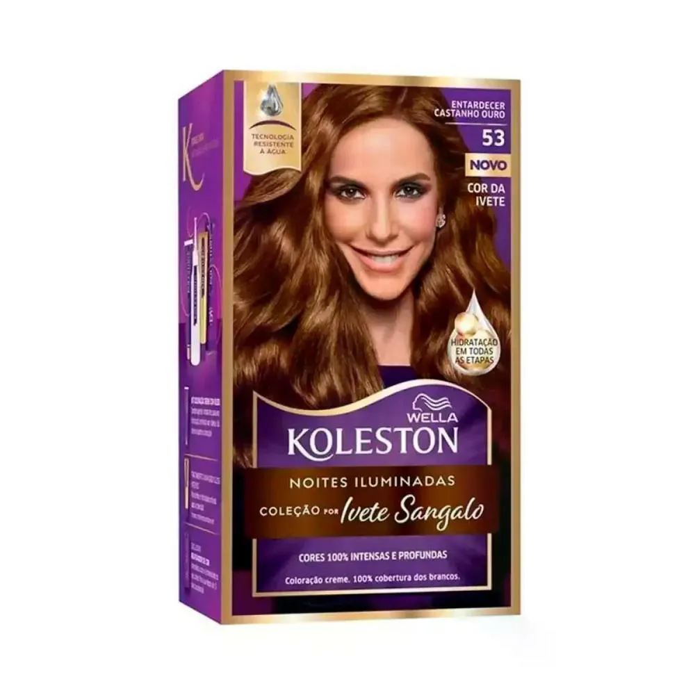 COLORAçãO CASTANHO OURO 53 KOLESTON