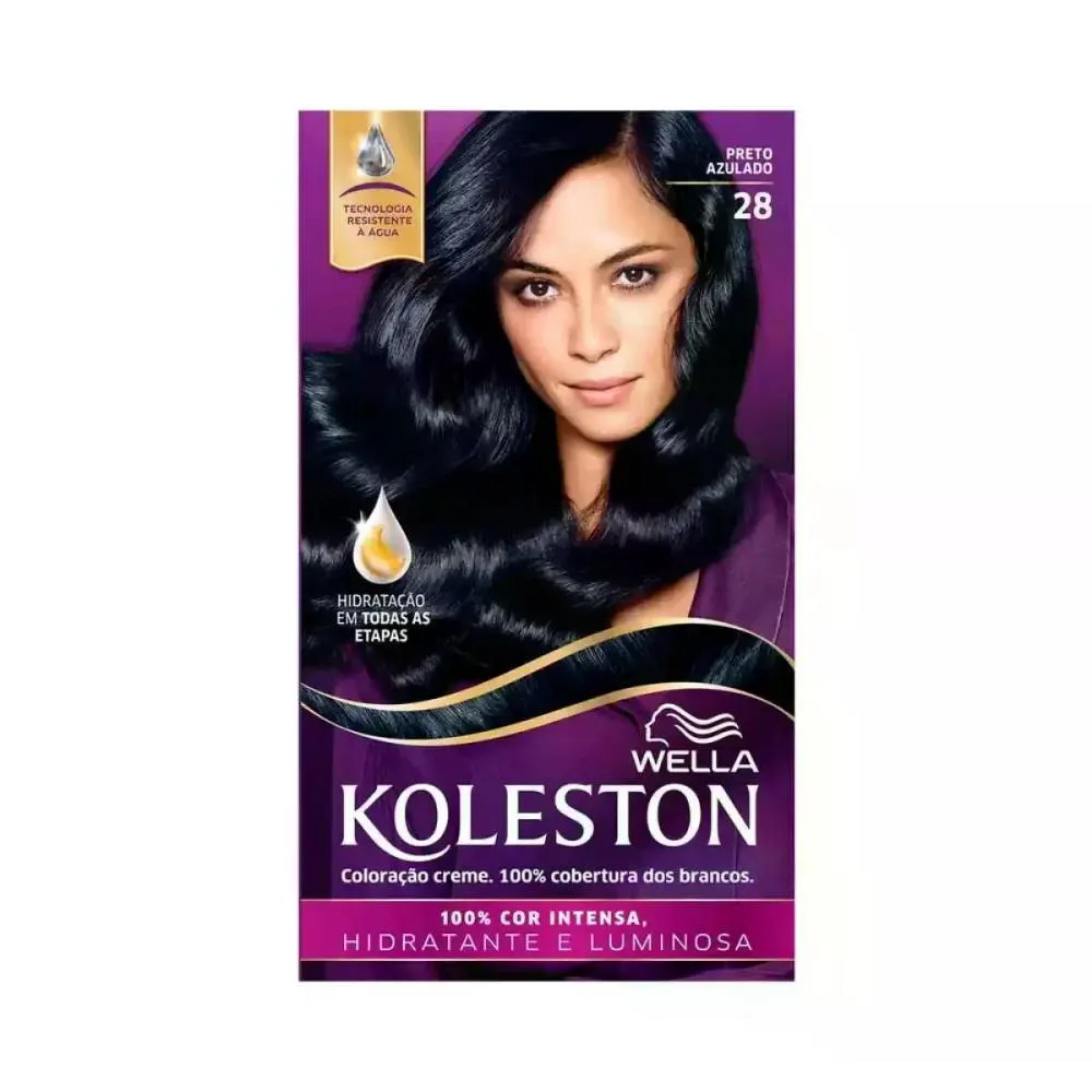 COLORAçãO PRETO AZULADO 28 KOLESTON