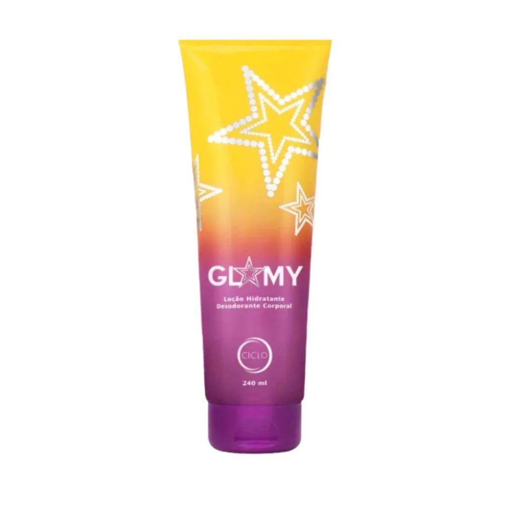 LOçãO HIDRATANTE GLAMY 240ML CICLO COSMETICOS