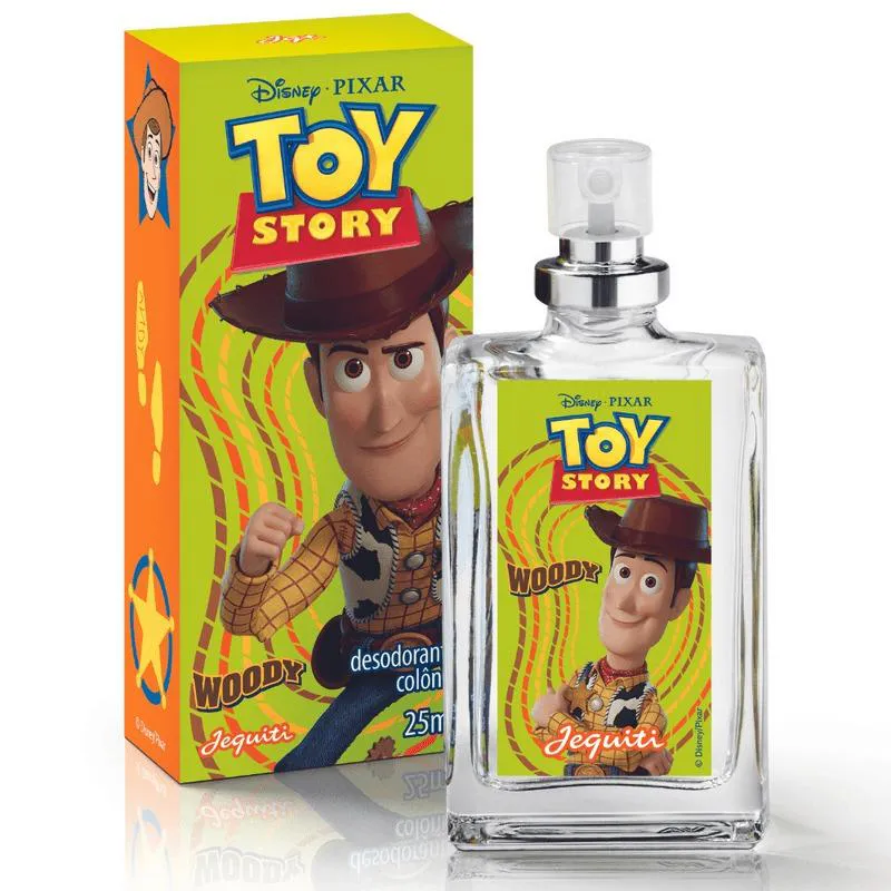 WOODY TOY STORY DISNEY DESODORANTE COLôNIA JEQUITI, 25ML
