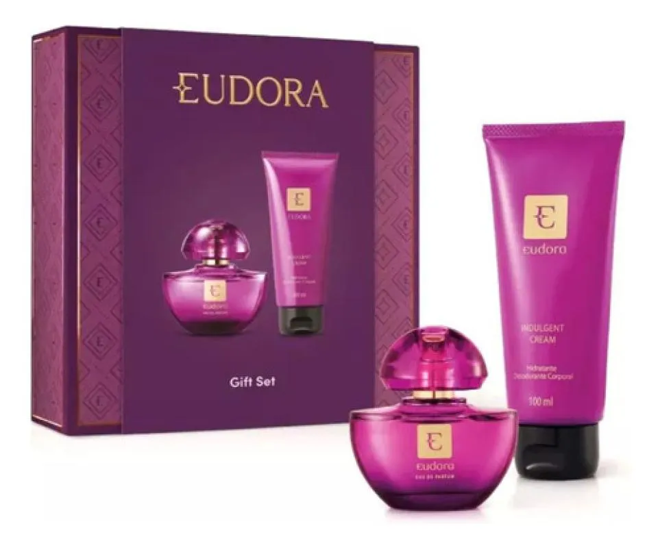 KIT PERFUME FEMININO EUDORA EAU DE PARFUM 35ML + CREME CORPORAL 100ML
