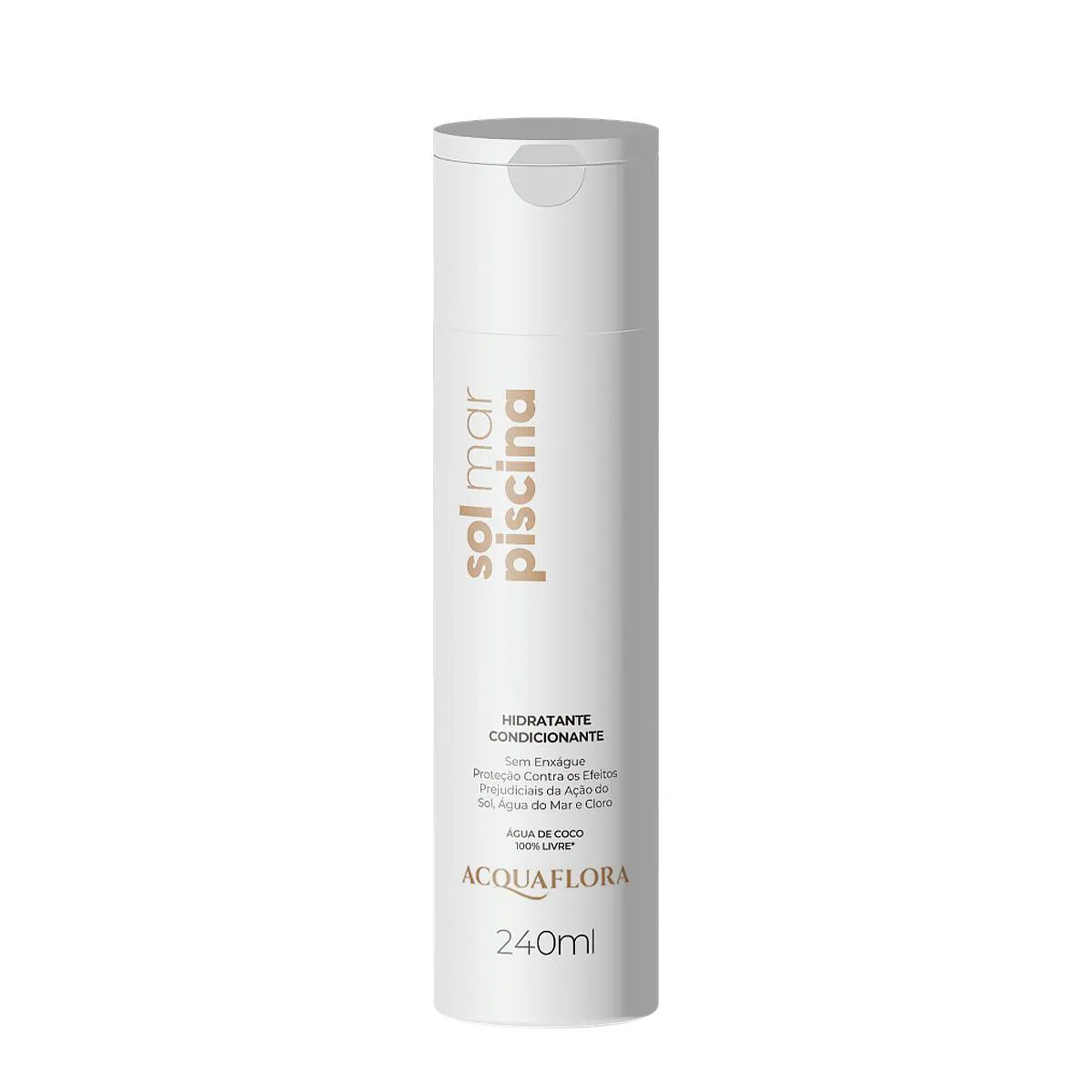 CREME SEM ENXáGUE ACQUAFLORA SOL MAR PISCINA - 240ML