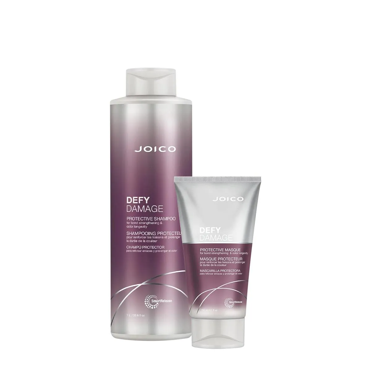 KIT JOICO DEFY DAMAGE PROTECTIVE SHAMPOO MáSCARA (2 PRODUTOS)