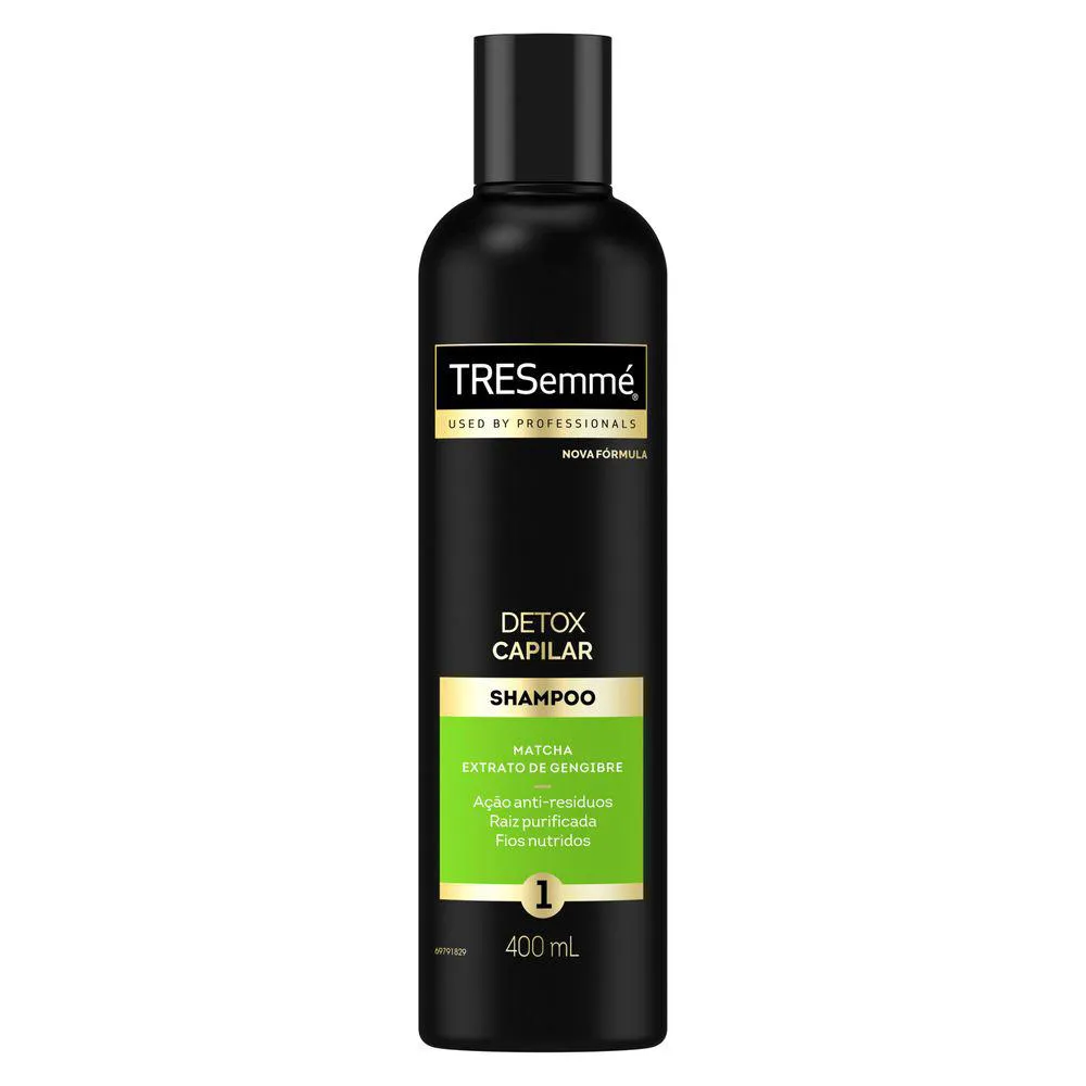 Shampoo Tresemmé Detox Capilar Antiresíduos 400ml