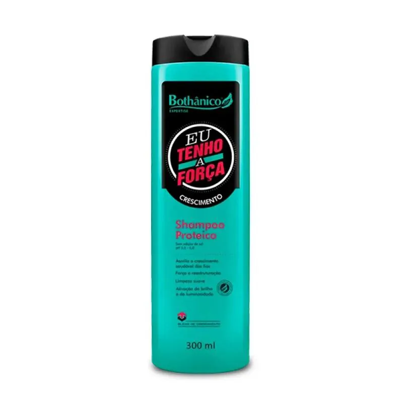 SHAMPOO PROTEIOCO EU TENHO A FORçA 300 ML - BOTHâNICO