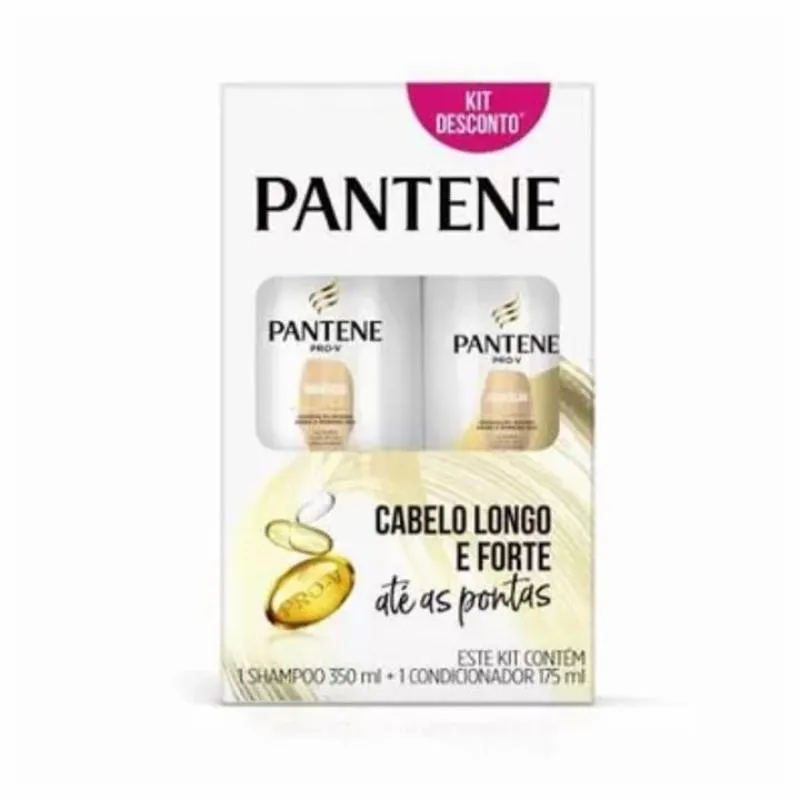 KIT SHAMPOO 350ML + CONDICIONADOR 175ML HIDRATAçãO PANTENE SIMPLES
