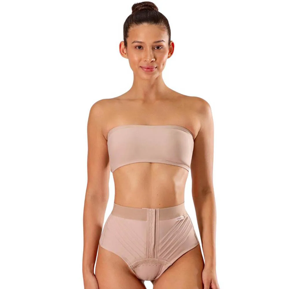 CALCINHA MODELADORA VêNUS C/ BARBATANAS 85004 - MODELLESKIN Xxpp Preto
