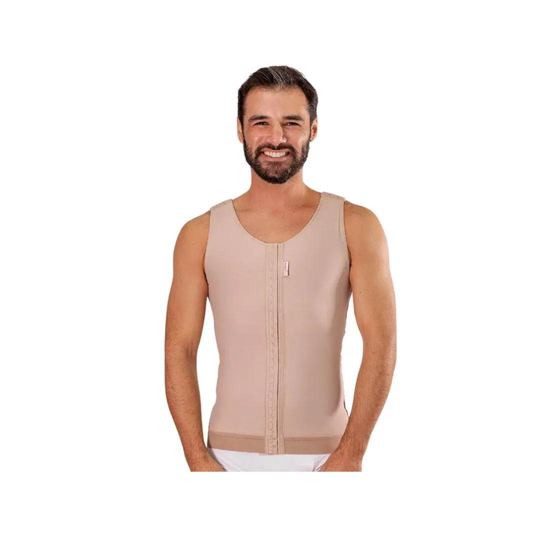 CINTA CIRúRGICA MASCULINA EMANA BARBATANA 84007D MODELLESKIN Eexgg Nude