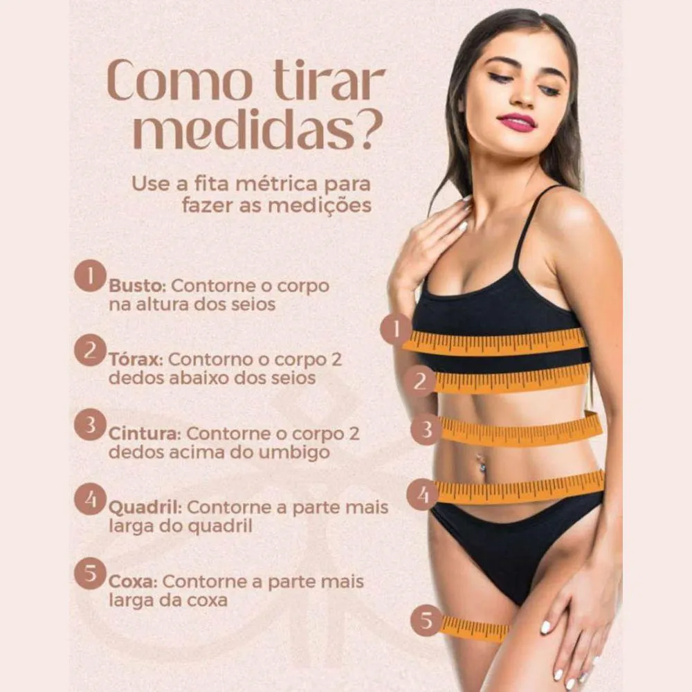 CINTA BODY CIRúRGICO COM MANGAS EMANA 84032 - MODELLESKIN GG Preto