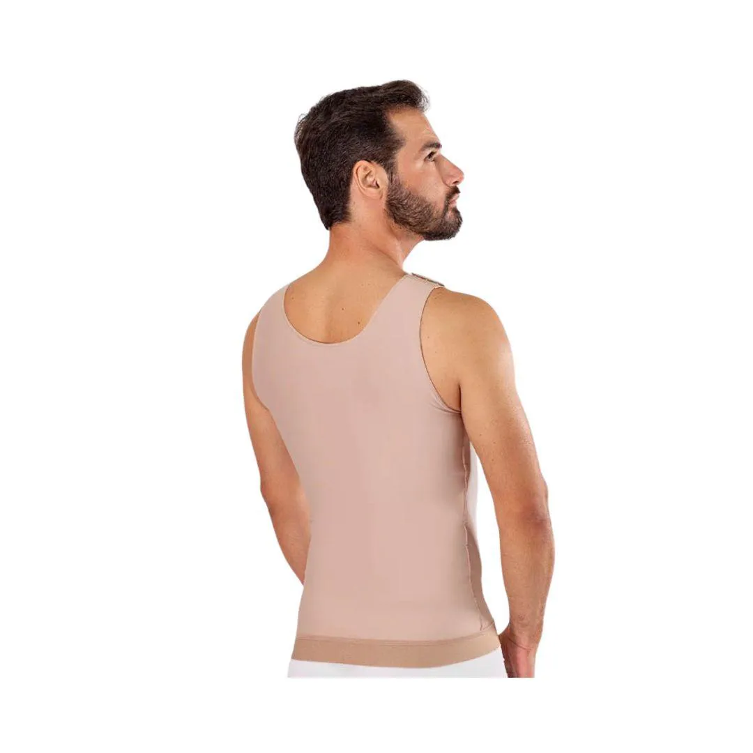 CINTA CIRúRGICA MASCULINA EMANA BARBATANA 84007D MODELLESKIN XGG Preto