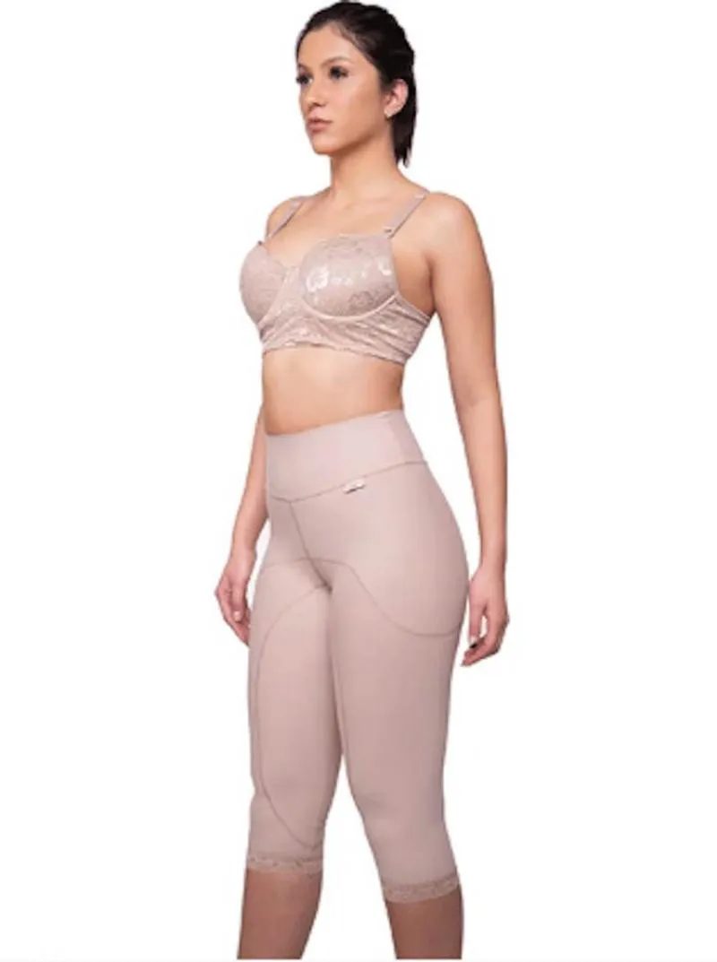 BERMUDA LONGA CIRúRGICA MODELADORA EMANA 88011E MODELLESKIN PP Nude