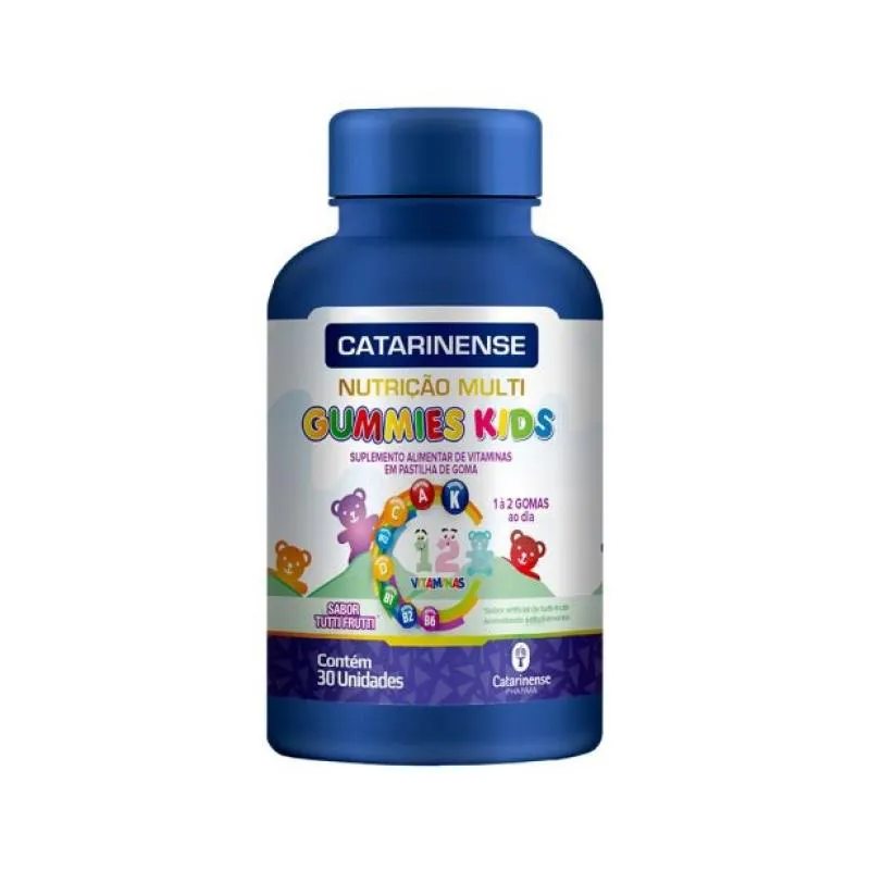 VITAMINA GUMMIES KIDS 30 GOMAS - CATARINENSE
