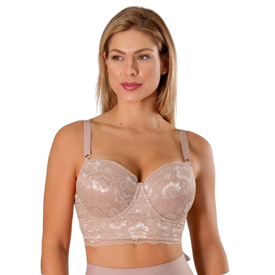 SUTIã PóS MASTECTOMIA C/ BOJO E PRóTESES 684016 MODELLESKIN PP Preto