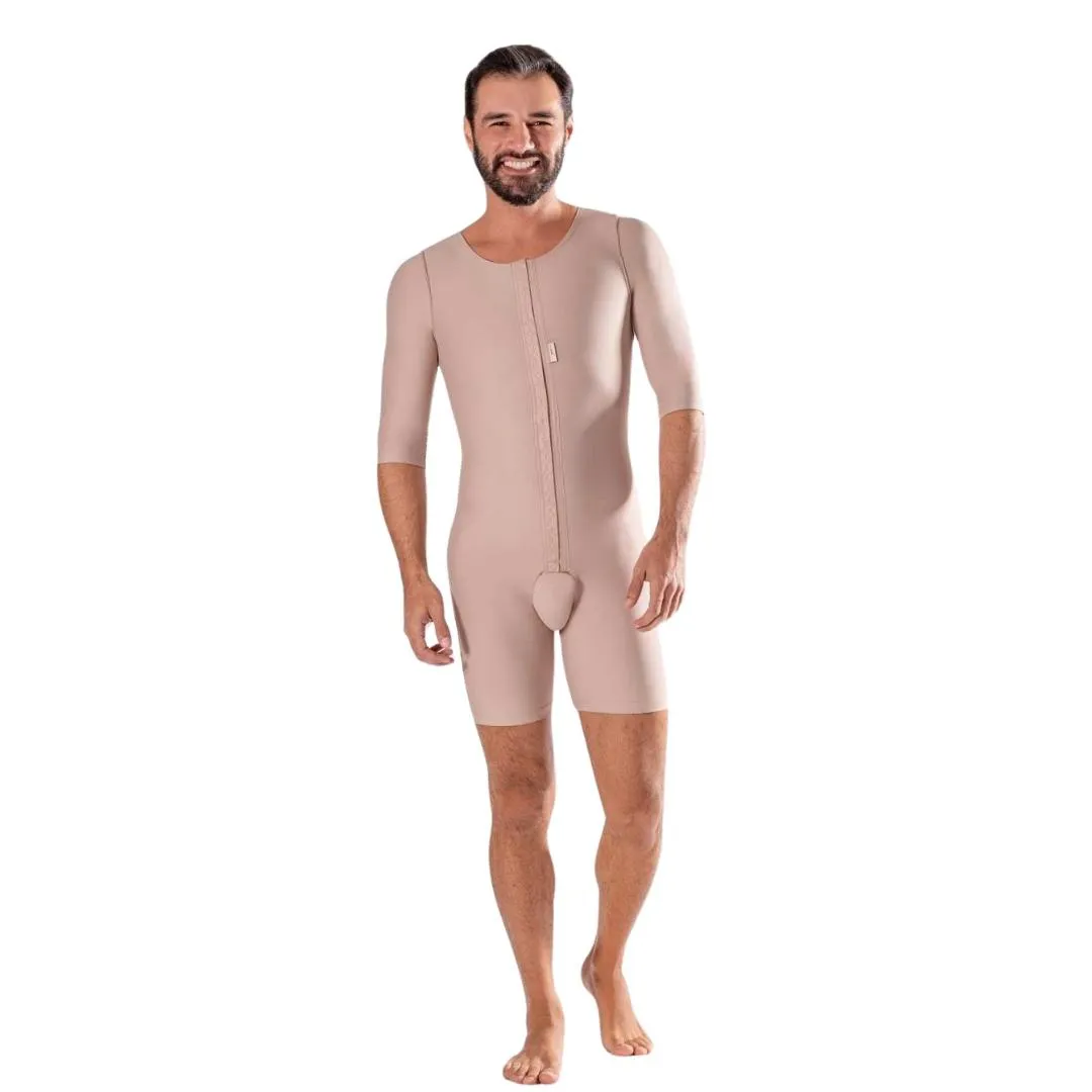 CINTA MASCULINA MACAQUINHO C/ MANGA EMANA 84009B MODELLESKIN G Nude