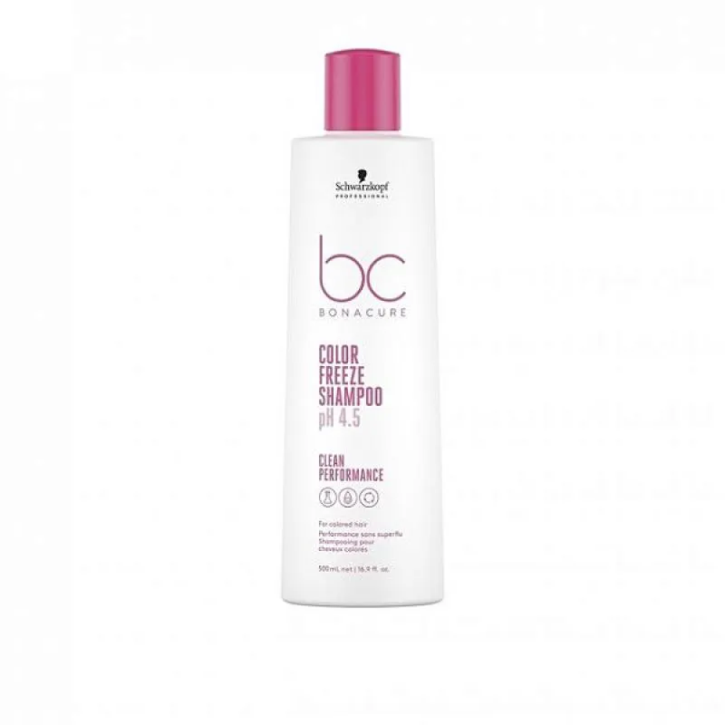 SCHWARZKOPF PROFESSIONAL BC BONACURE CLEAN PERFORMANCE COLOR FREEZE SHAMPOO 500ML
