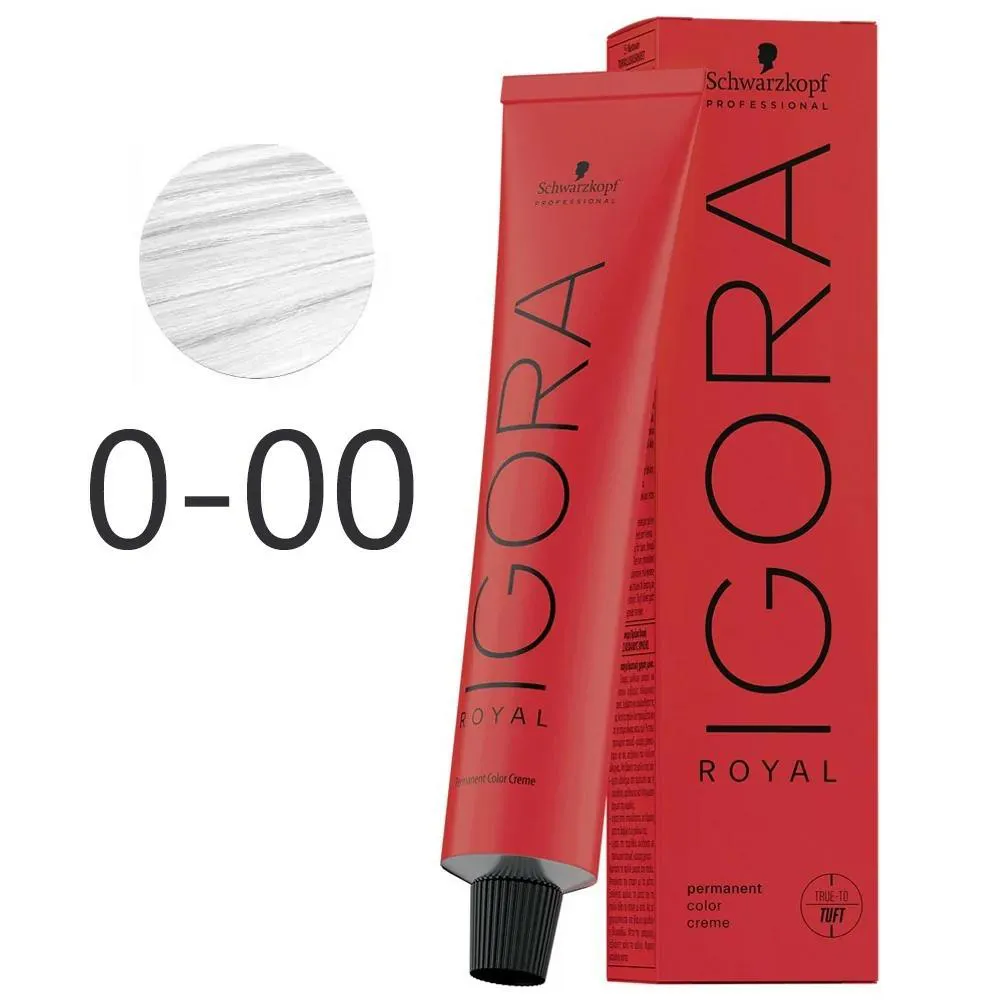 IGORA ROYAL COLORAçãO SCHWARZKOPF 0-00 DILUIDOR