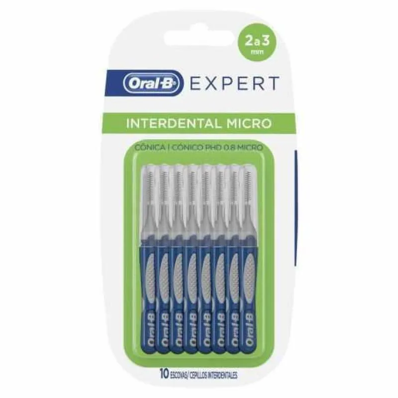 ESCOVA INTERDENTAL ORAL-B EXPERT MICRO 10 UNIDADES
