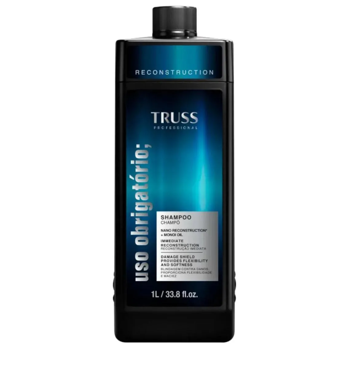 TRUSS REFIL SHAMPOO RECONSTRUÇÃO IMEDIATA USO OBRIGATÓRIO 1L