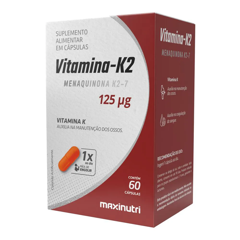 VITAMINA K2 MENAQUINGOLD 60 CAPSULAS MAXINUTRI