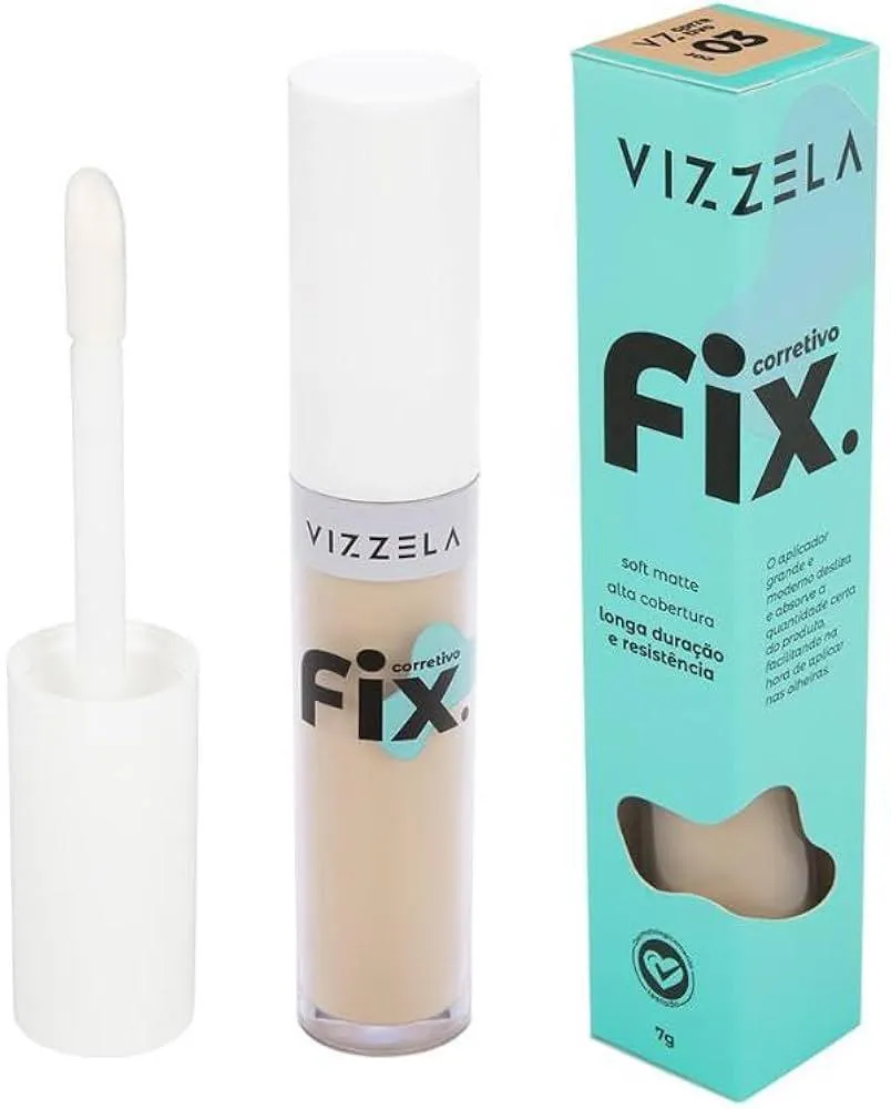 CORRETIVO LIQUIDO FIX COR 03 VIZZELA 7G