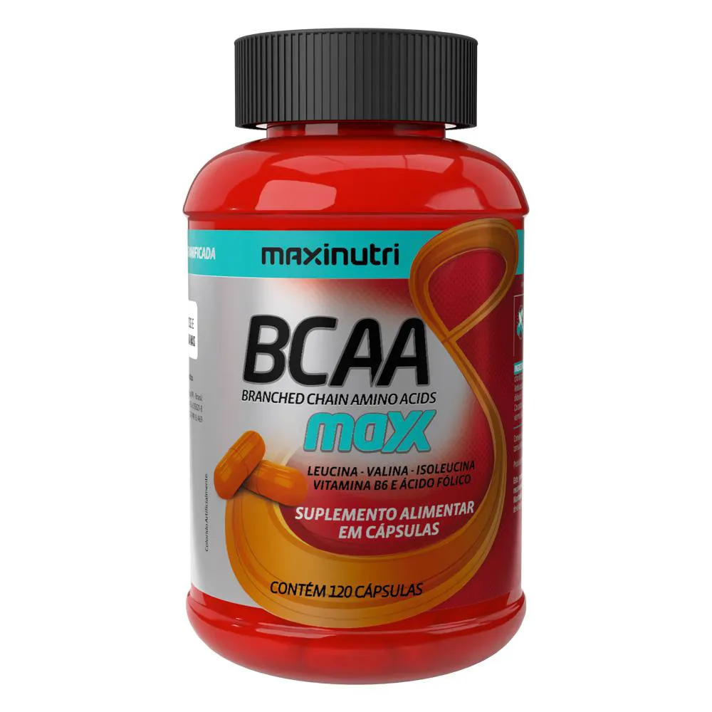BCAA MAXX 2800 700MG 120 CáPSULAS MAXINUTRI