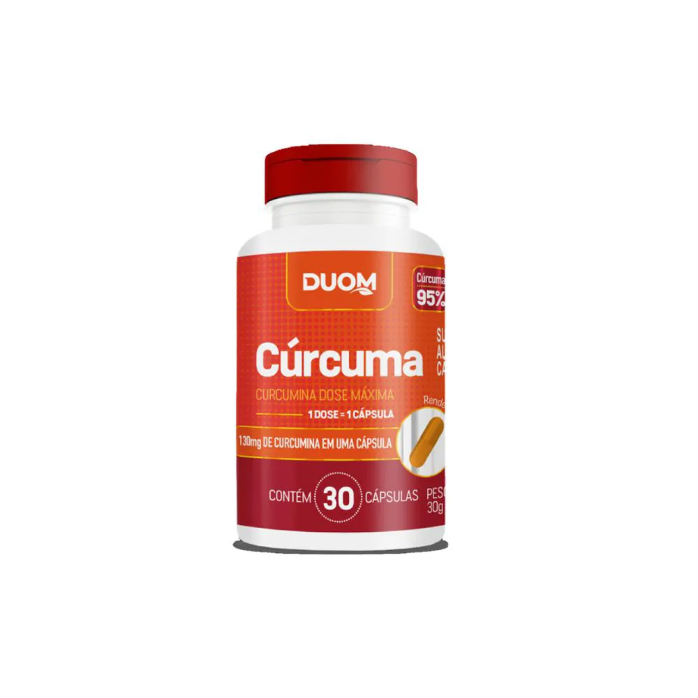CúRCUMA DOSE MáXIMA - 30 CAPS - DUOM