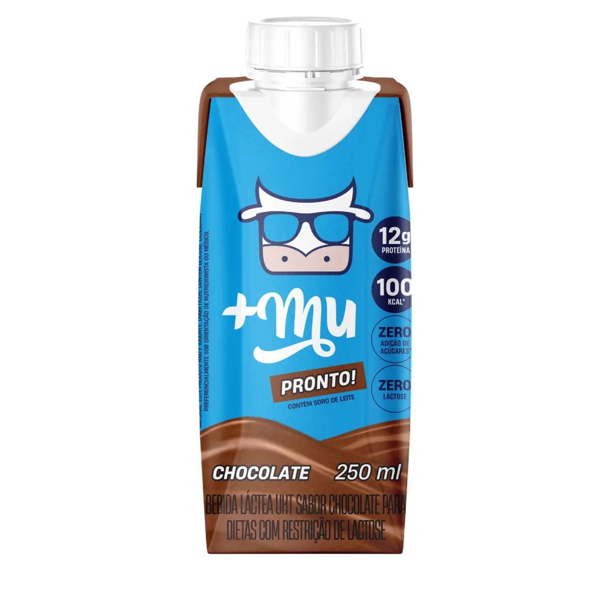 Bebida Láctea +Mu Sabor Chocolate 250ml