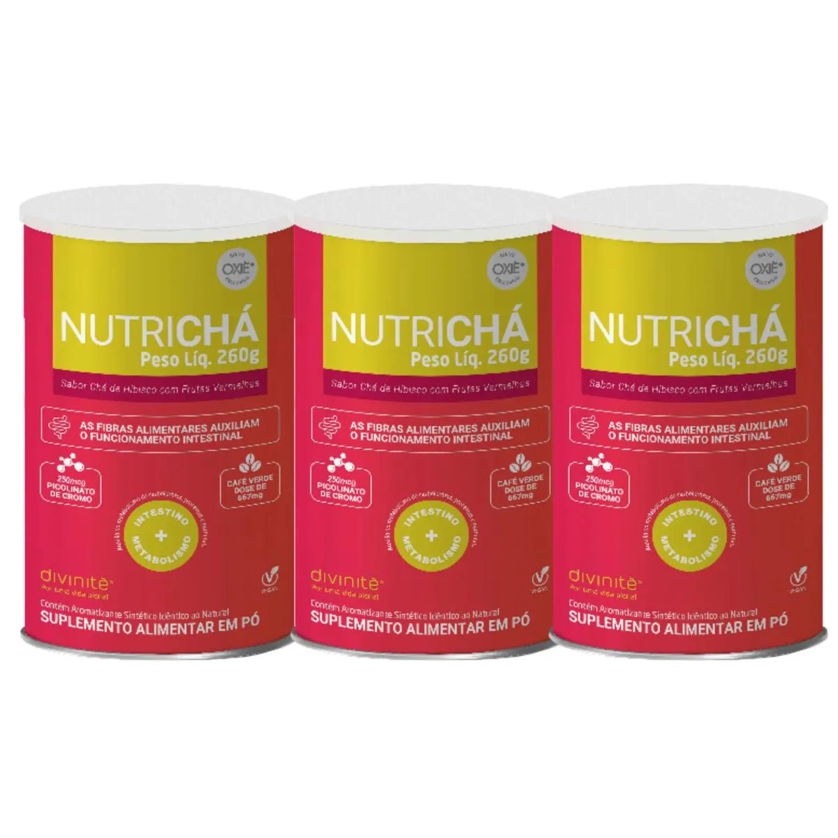 KIT C3 NUTRICHá COMBINAçãO CHáS VITALIDADE DIáRIA - DIVINITE
