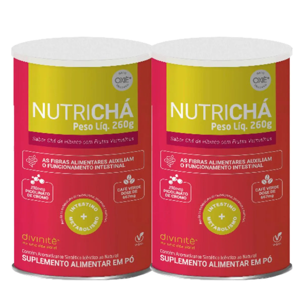 KIT C2 NUTRICHá CHá FUNCIONAL  SAúDE E BEM-ESTAR - DIVINITE