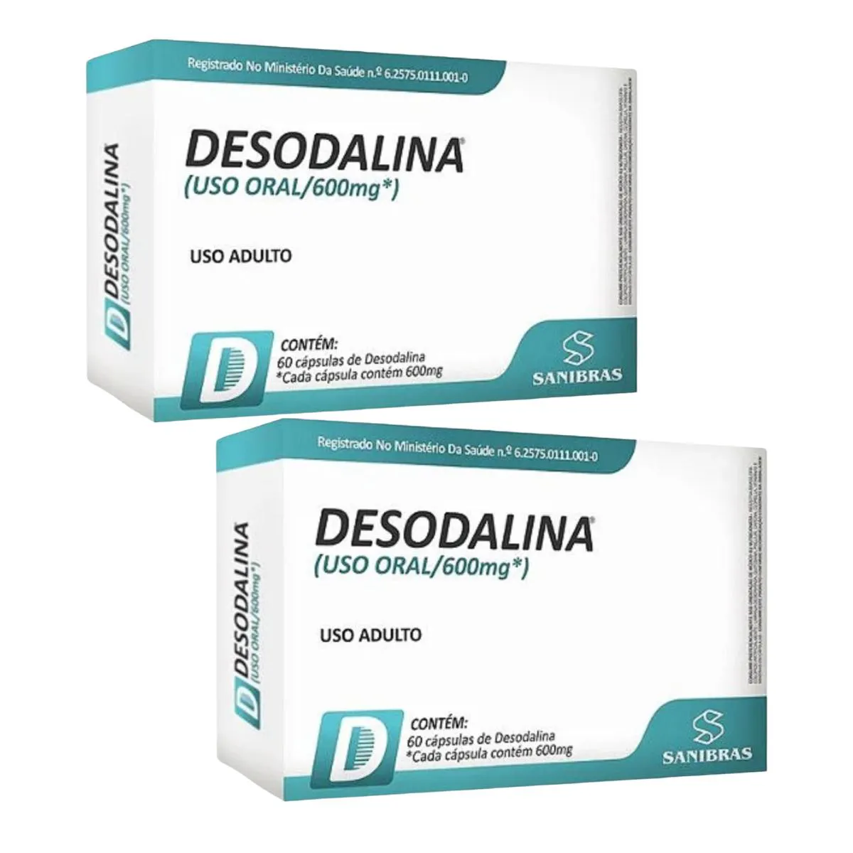 KIT C2 DESODALINA SUPLEMENTO ALIMENTAR – SANIBRAS