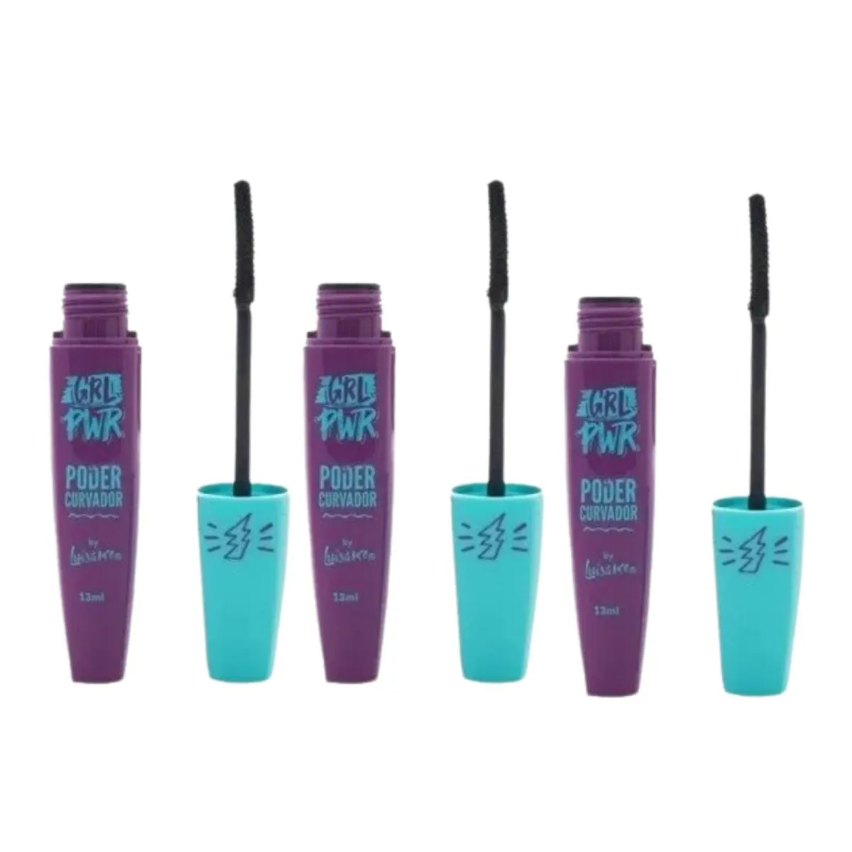 KIT C3 MáSCARA DE CíLIOS CURVADOR PODER GRL - LUISANCE