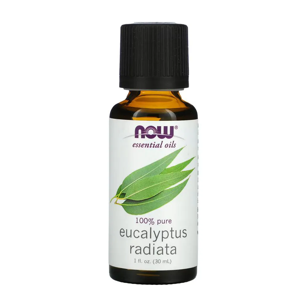 ÓLEO DE EUCALIPTO RADIATA NOW FOODS 30ML PURO IMPORTADO