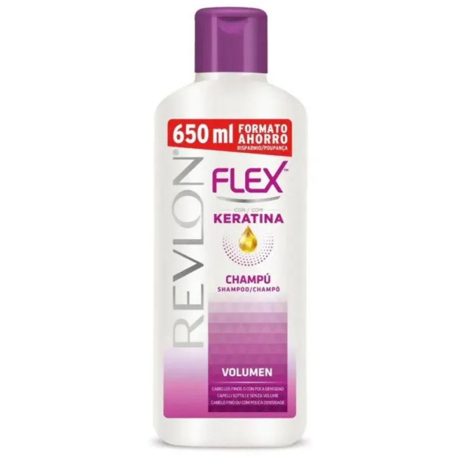 SHAMPOO REVLON FLEX KERATINA VOLUME 650ML