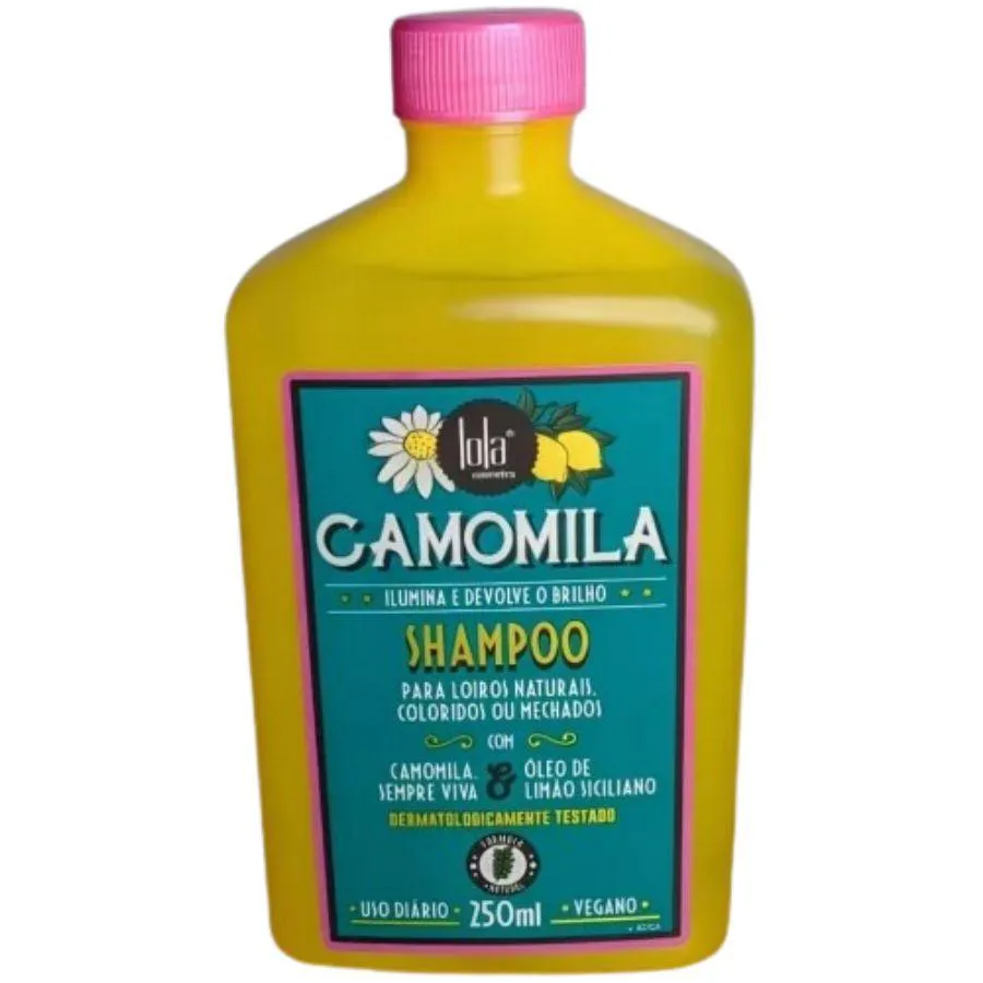 SHAMPOO CAMOMILA 250ML - LOLA
