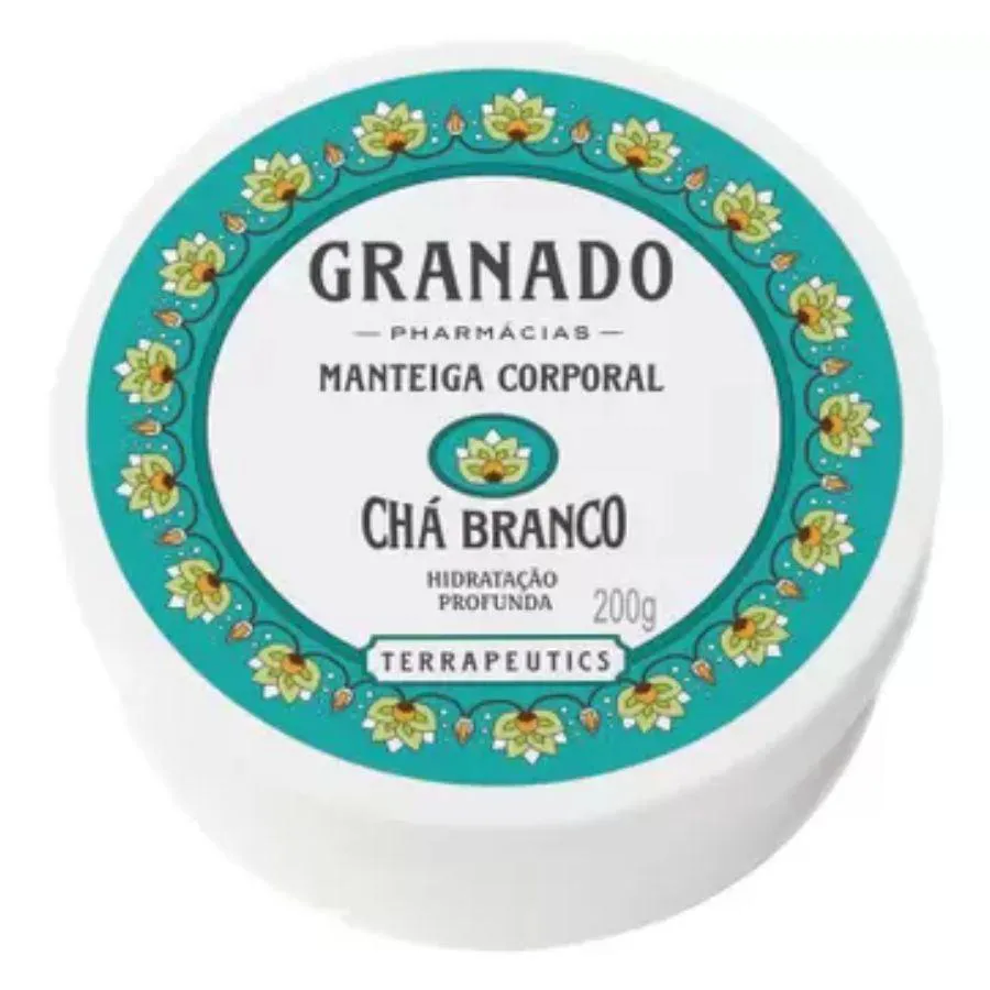 MANTEIGA CORPORAL TERRAPEUTICS CHá BRANCO 200G - GRANADO