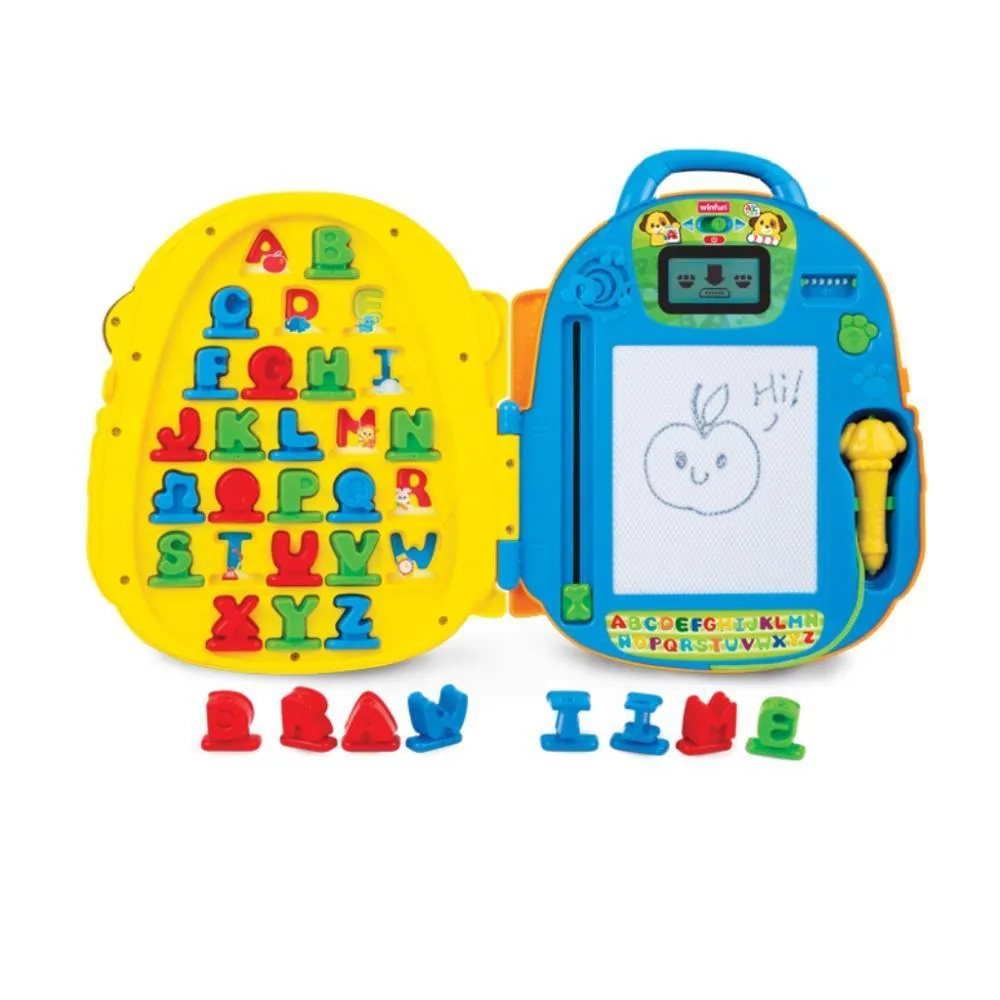 MOCHILA DO ALFABETO CACHORRINHO - WINFUN