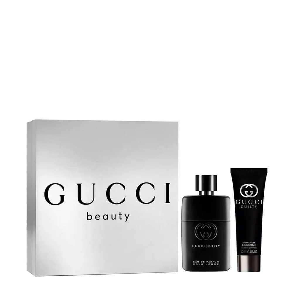 KIT GUCCI GUILTY EDP MASCULINO 50ML + SHOWER GEL