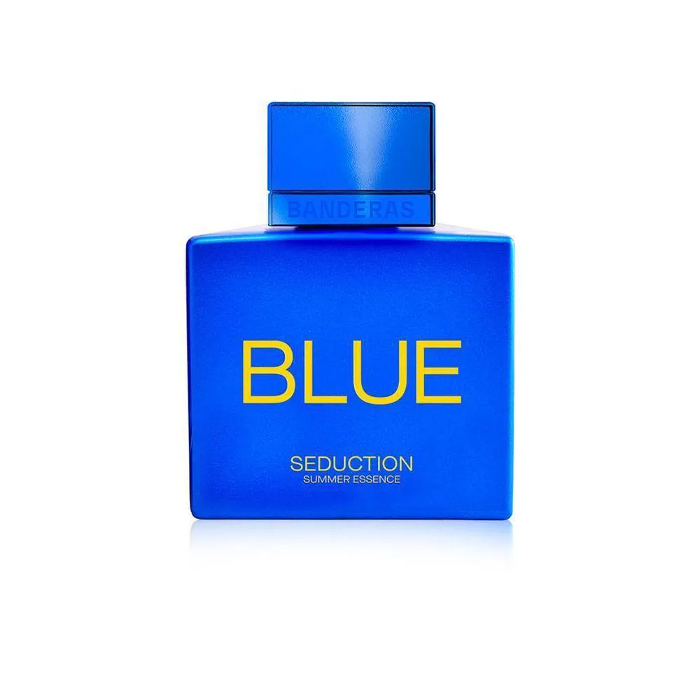 BANDERAS BLUE SEDUCTION SUMMER ESSENCE EAU DE TOILETTE - PERFUME MASCULINO 100ML