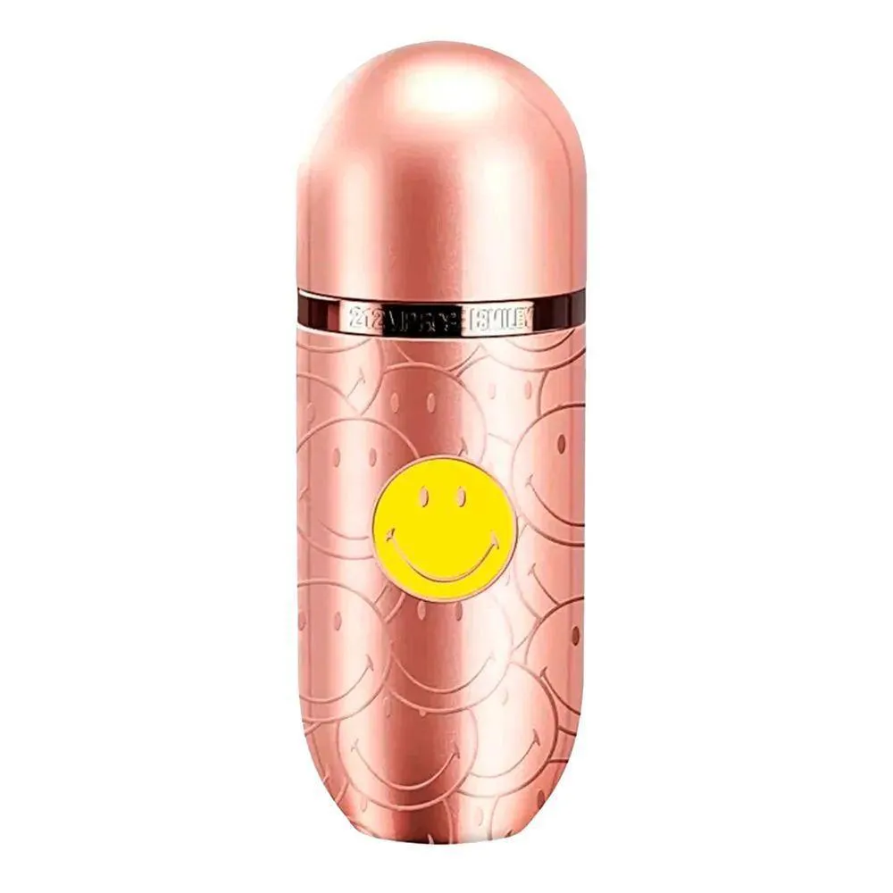 CAROLINA HERRERA 212 VIP ROSé SMILEY EAU DE PARFUM - PERFUME FEMININO 80ML