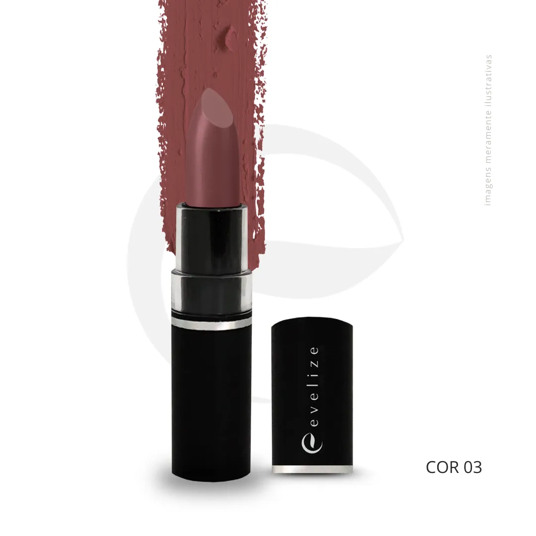 Batom Matte Evelize - Com Manteiga De Cupuaçu E Óleo De Castanha Do Pará 03