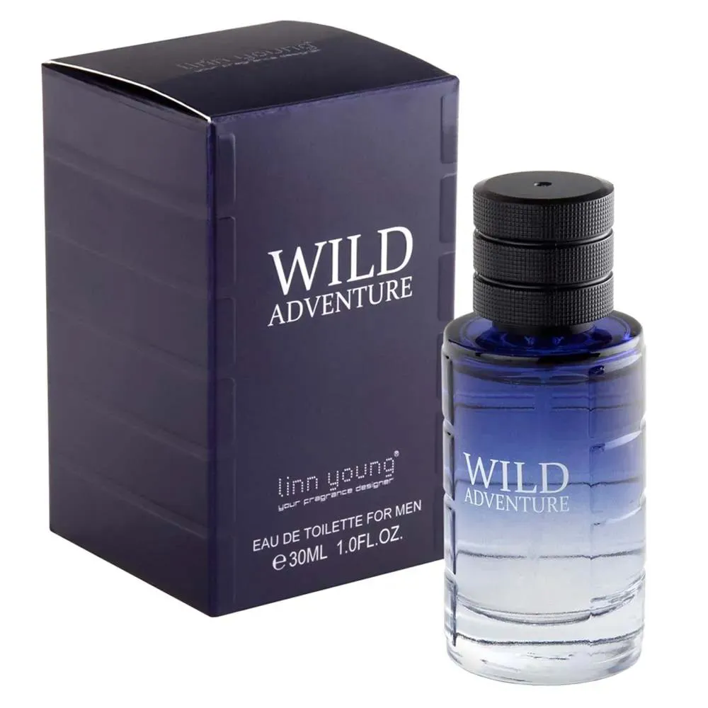 PERFUME WILD ADVENTURE LINN YOUNG EAU DE TOILETTE MASCULINO 100ML