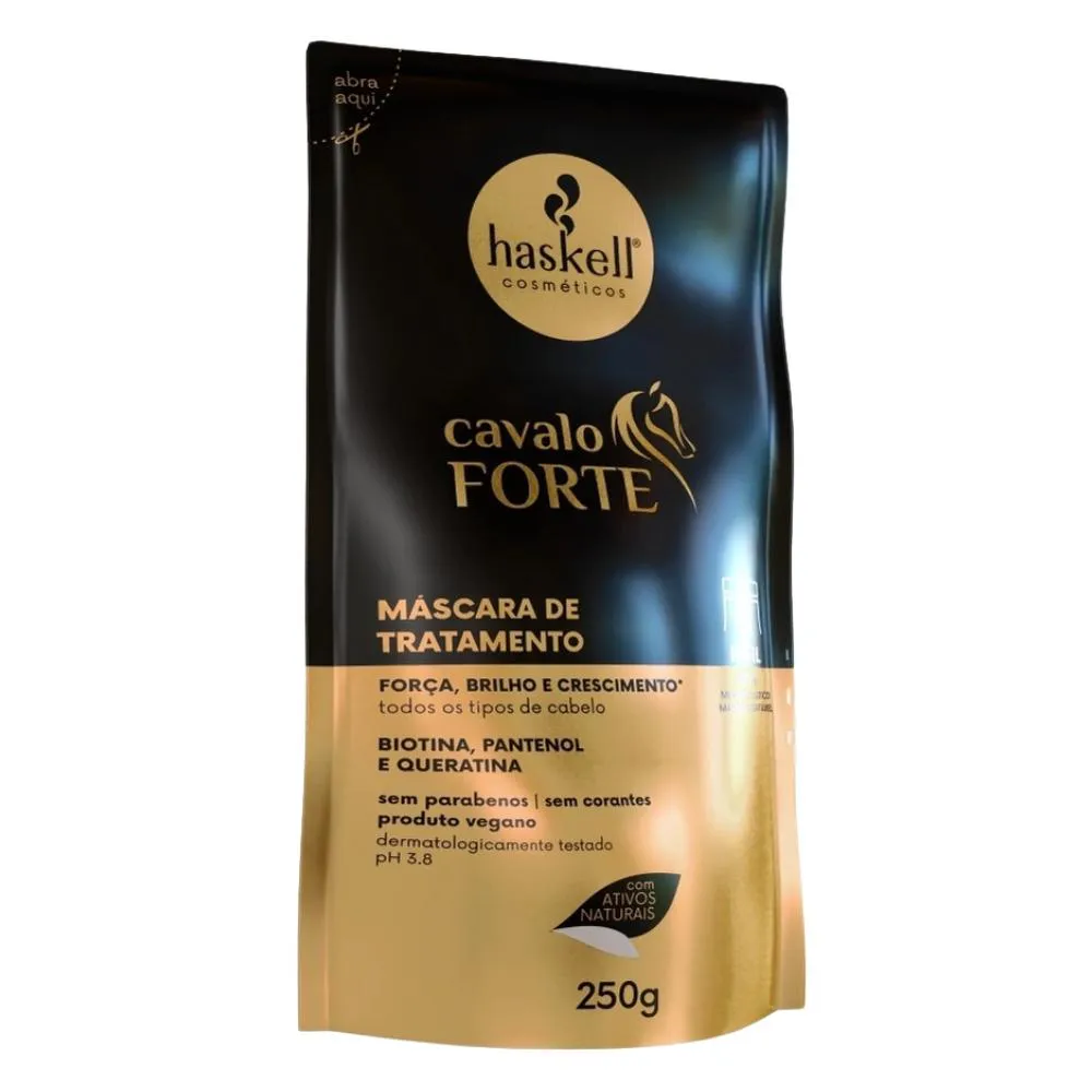 REFIL MáSCARA HASKELL CAVALO FORTE 250G