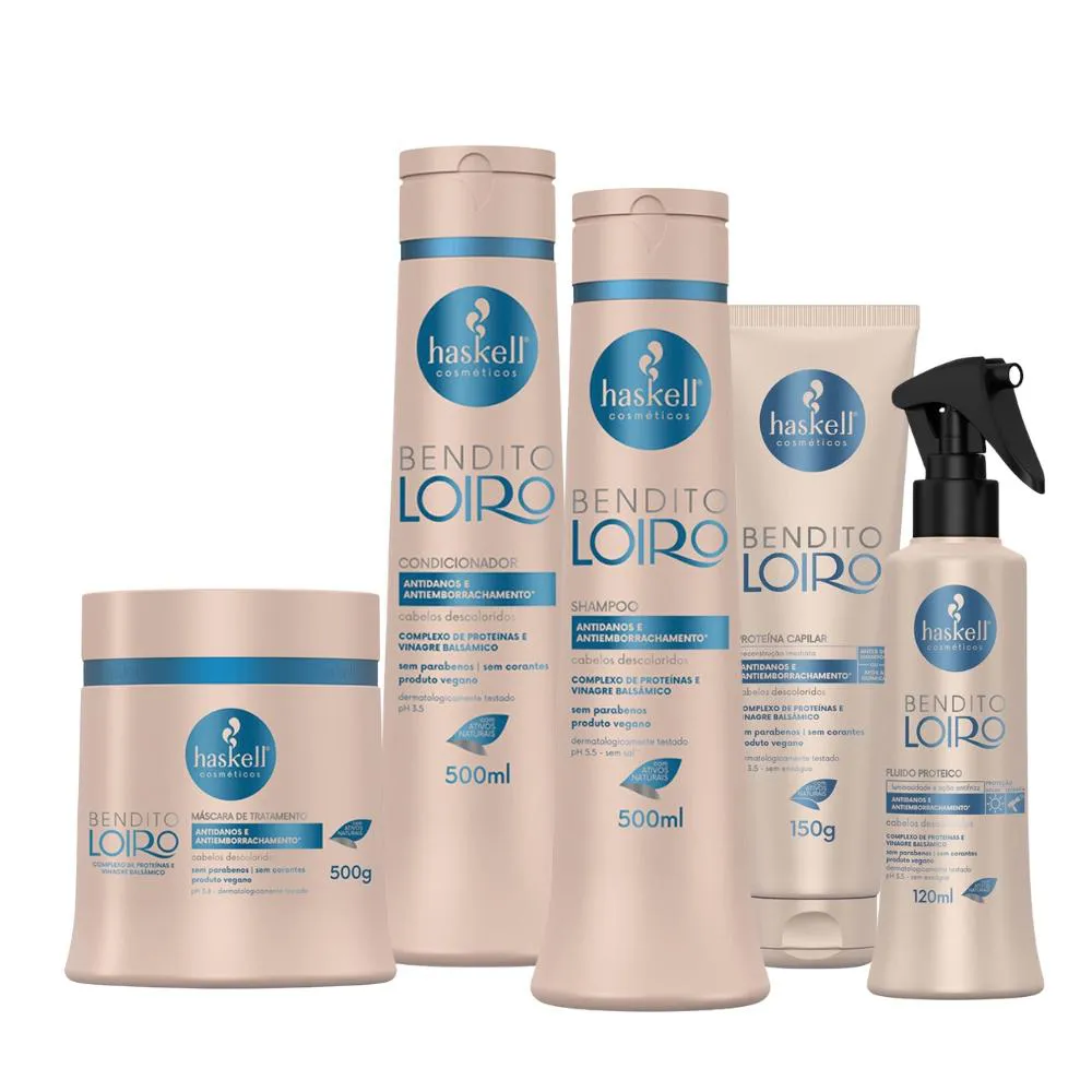 KIT HASKELL BENDITO LOIRO COMPLETO