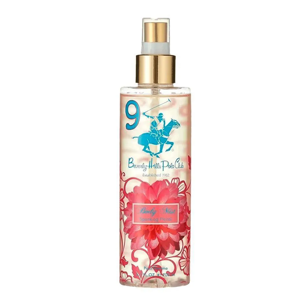 BEVERLY HILLS POLO CLUB BODY MIST NINE EAU DE TOILETTE - PERFUME FEMININO 200ML