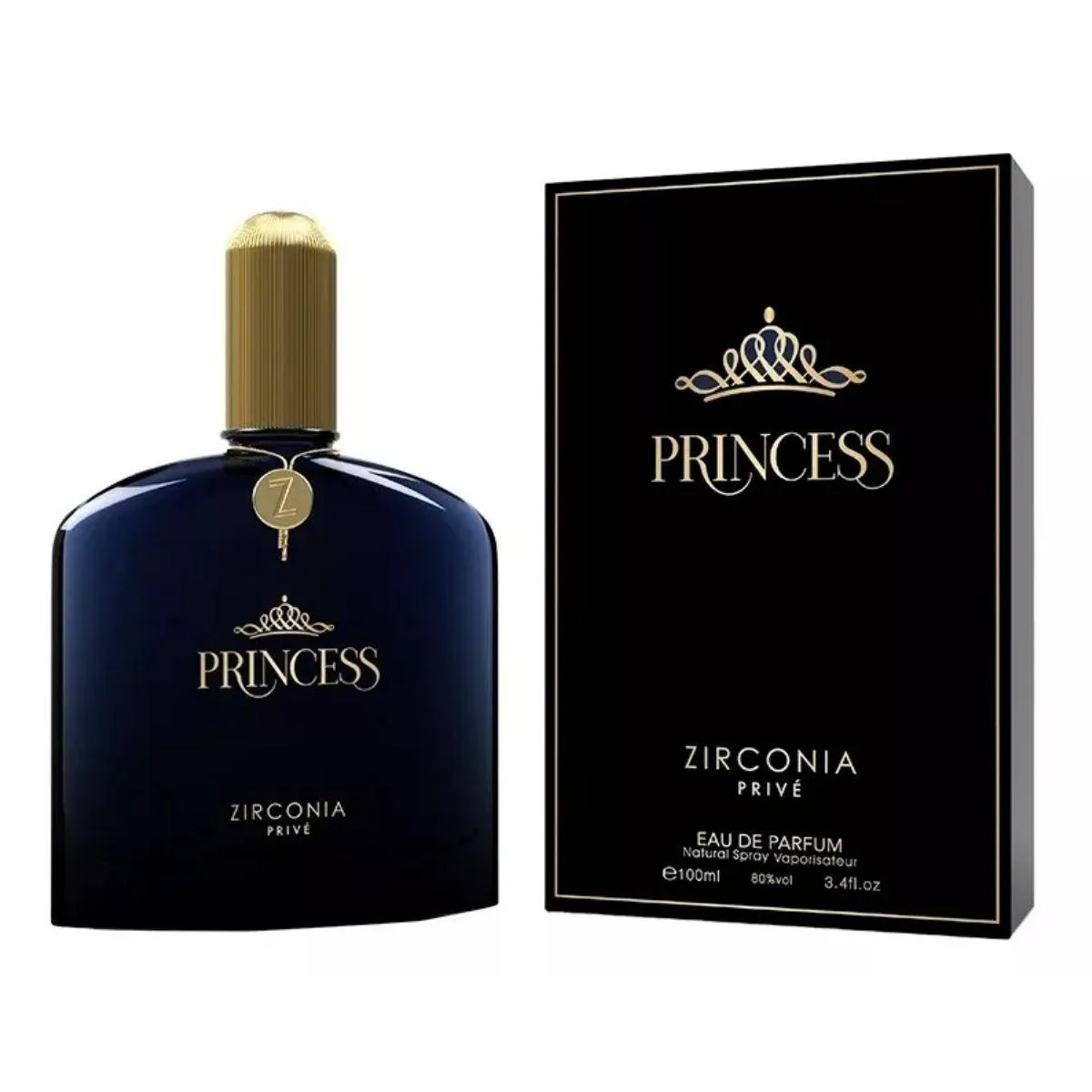 PERFUME FEMININO EAU DE PARFUM ZIRCONIA PRIVé PRINCESS 100ML