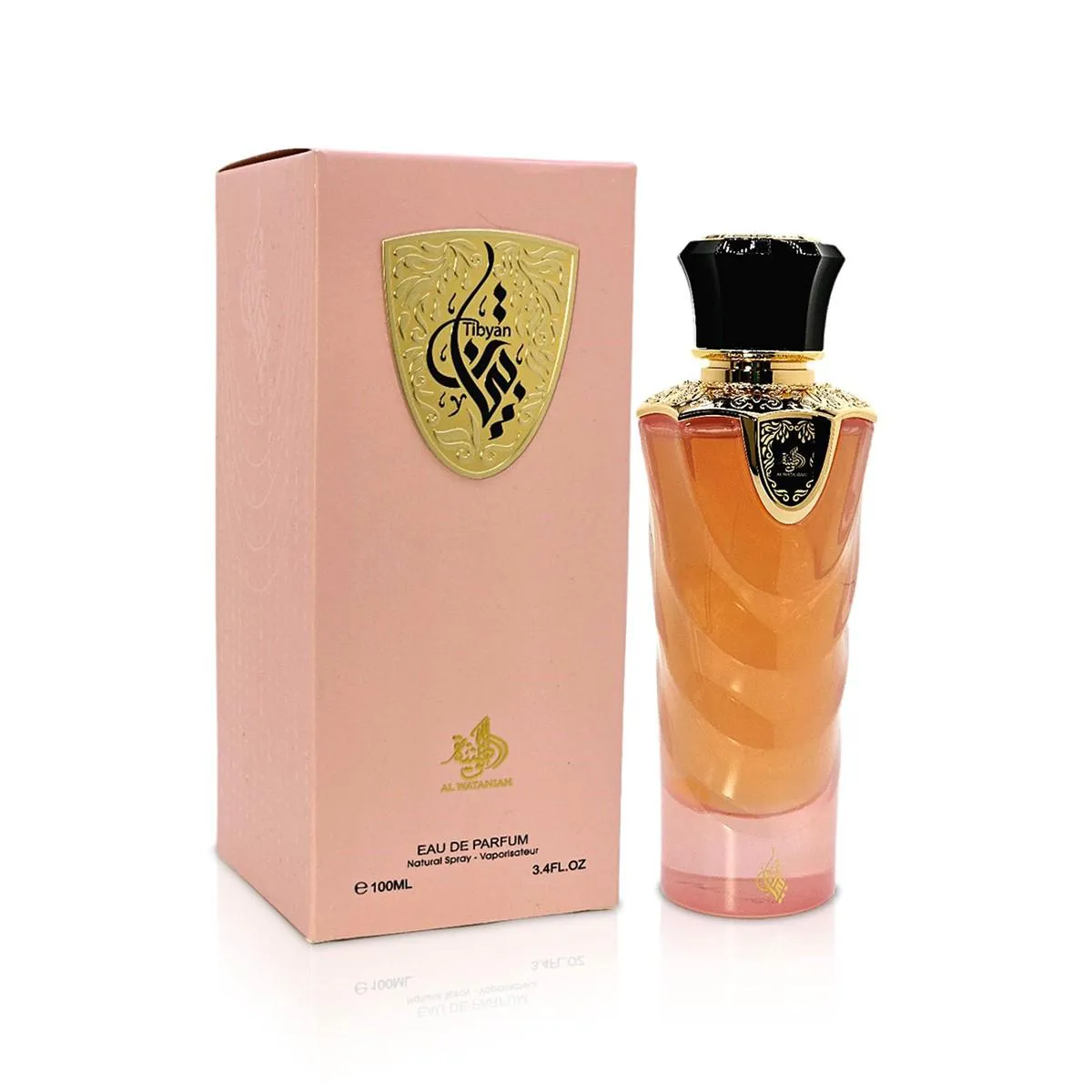 PERFUME FEMININO ÁRABE AL WATANIAH TIBYAN 100ML EAU DE PARFUM IMPORTADO - SELO ADIPEC